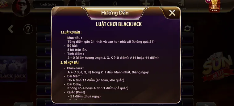 Hướng Dẫn Chơi Black Jack Tại SunWin Nhận Thưởng Lớn Mỗi Ngày
