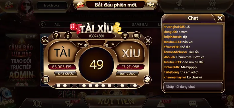 Trải Nghiệm Đẳng Cấp Cùng Minigame Tài Xỉu Tại SunWin Hấp Dẫn Nhất