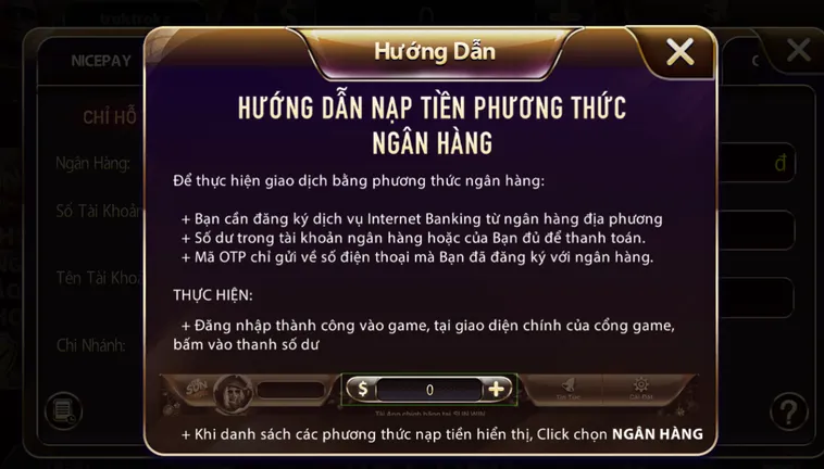Hướng Dẫn Nạp Tiền Phương Thức Ngân Hàng Tại SunWin Chi Tiết Giúp Game Thủ Tối Ưu Hóa Nguồn Vốn