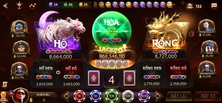 Trải Nghiệm Đỉnh Cao Cùng Những Ván Bài Rồng Hổ Tại SunWin Đẳng Cấp