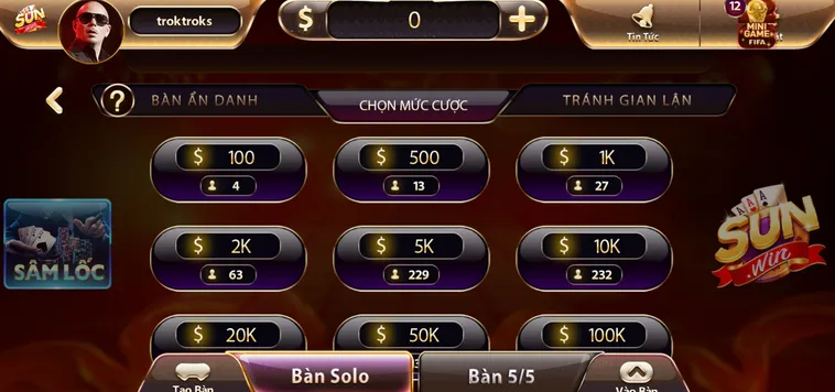 Trải Nghiệm Sức Hút Đỉnh Cao Của Tựa Game Sâm Lốc Tại SunWin Chuyên Nghiệp