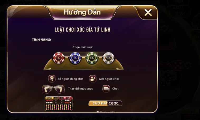 Chinh Phục Minigame Xóc Đĩa Tứ Linh Tại SunWin Đẳng Cấp Cho Các Cược Thủ